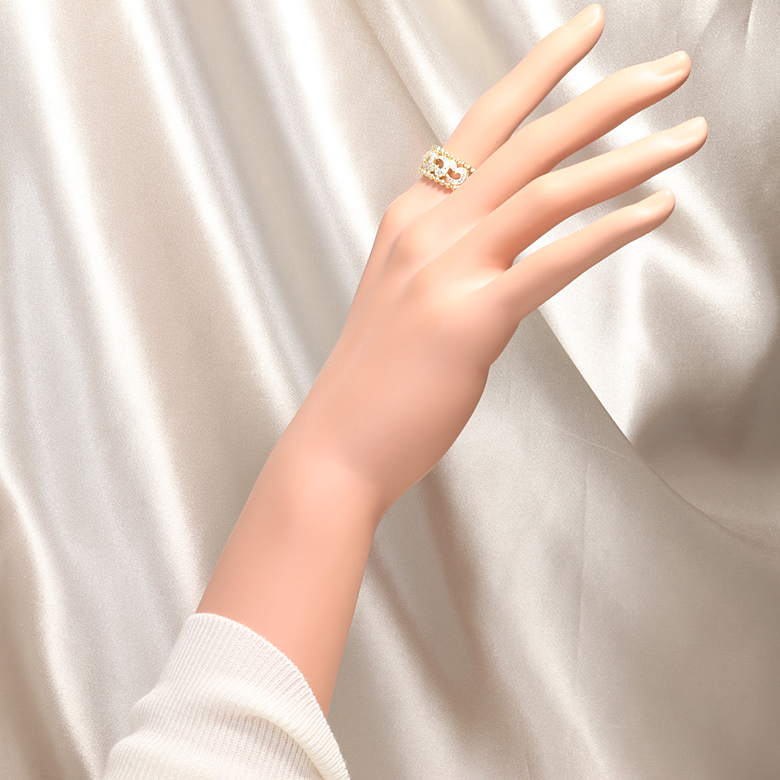 通販の【公式】 美品　ダミアーニ　ダイヤ　リング　指輪　9号　0.15ct リング