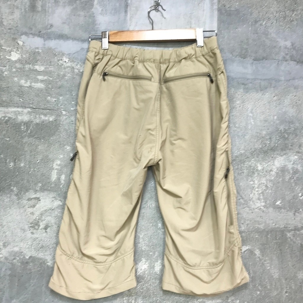 THE NORTH FACE/ノースフェイス クライミングパンツ クロップドパンツ ハーフパンツ アウトドア ベージュ L メンズ K98 ｃ3080_画像8