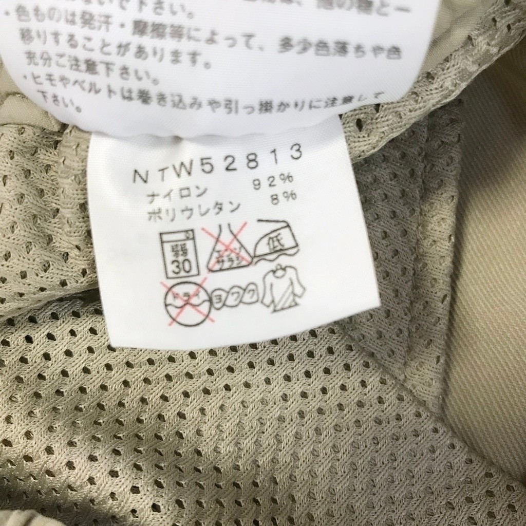 THE NORTH FACE/ノースフェイス クライミングパンツ クロップドパンツ ハーフパンツ アウトドア ベージュ L メンズ K98 ｃ3080_画像9