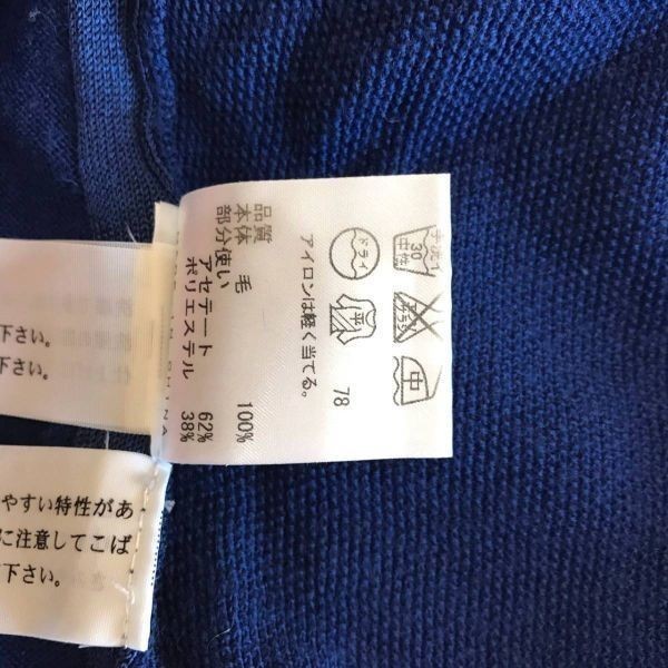 大きいサイズ◆Calvin Klein/カルバン クライン Vネック セーター ブルー 青 2L レディース ON734_画像10