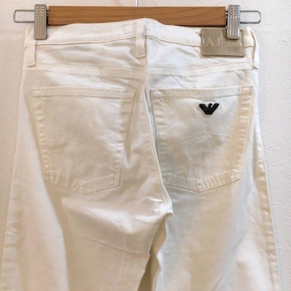 美品ARMANI JEANS アルマーニ 白 パンツ パンツ レディース ホワイト 25 ジーパン ジーンズ ON430 あ | jmaw.co.za