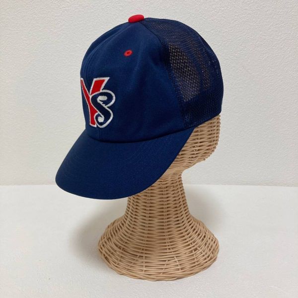 ◆新品◆お洒落な逸品◆Yakult swallows/ヤクルトスワローズ キャップ 帽子 ベースボール ネイビー 紺 メンズ S ON3194_画像1