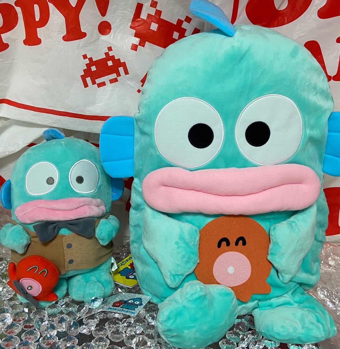 サンリオ ハンギョドン ギガジャンボ BIG ぬいぐるみ クッション サンリオ ハンギョドン ギガジャンボ BIG ぬいぐるみ クッション