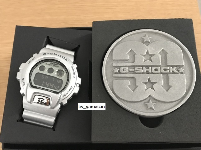 ☆ 未使用 即決 ☆ 完全非売品 バーゼルインビテーション DW-6930BS-8JF G-SHOCK 30周年 記念 Gショック CASIO カシオ 30th シルバー_画像5