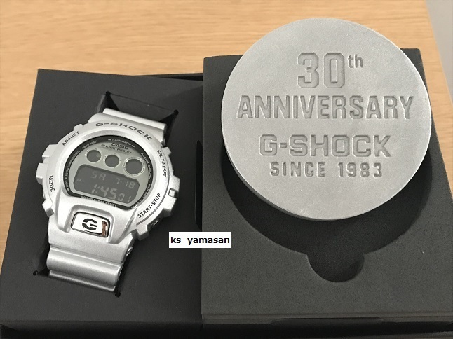 ☆ 未使用 即決 ☆ 完全非売品 バーゼルインビテーション DW-6930BS-8JF G-SHOCK 30周年 記念 Gショック CASIO カシオ 30th シルバー_画像6