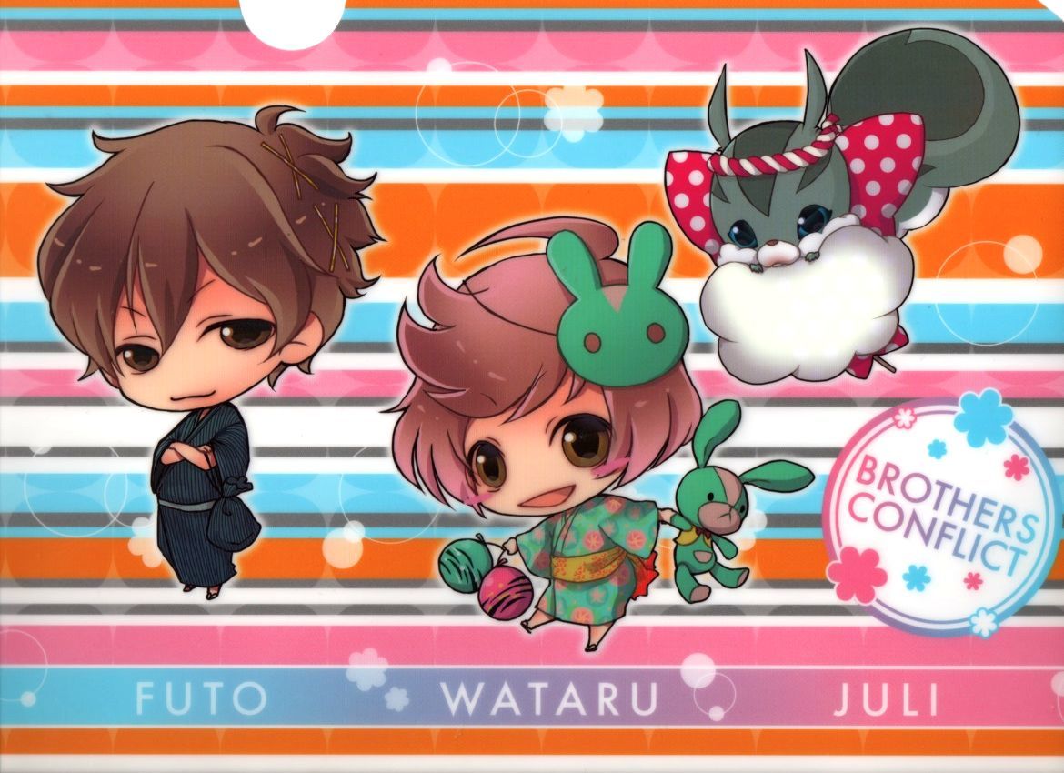 BROTHERS CONFLICT-ブラザーズ コンフリクト-　クリアファイル　4枚セット　未使用&中古_画像2