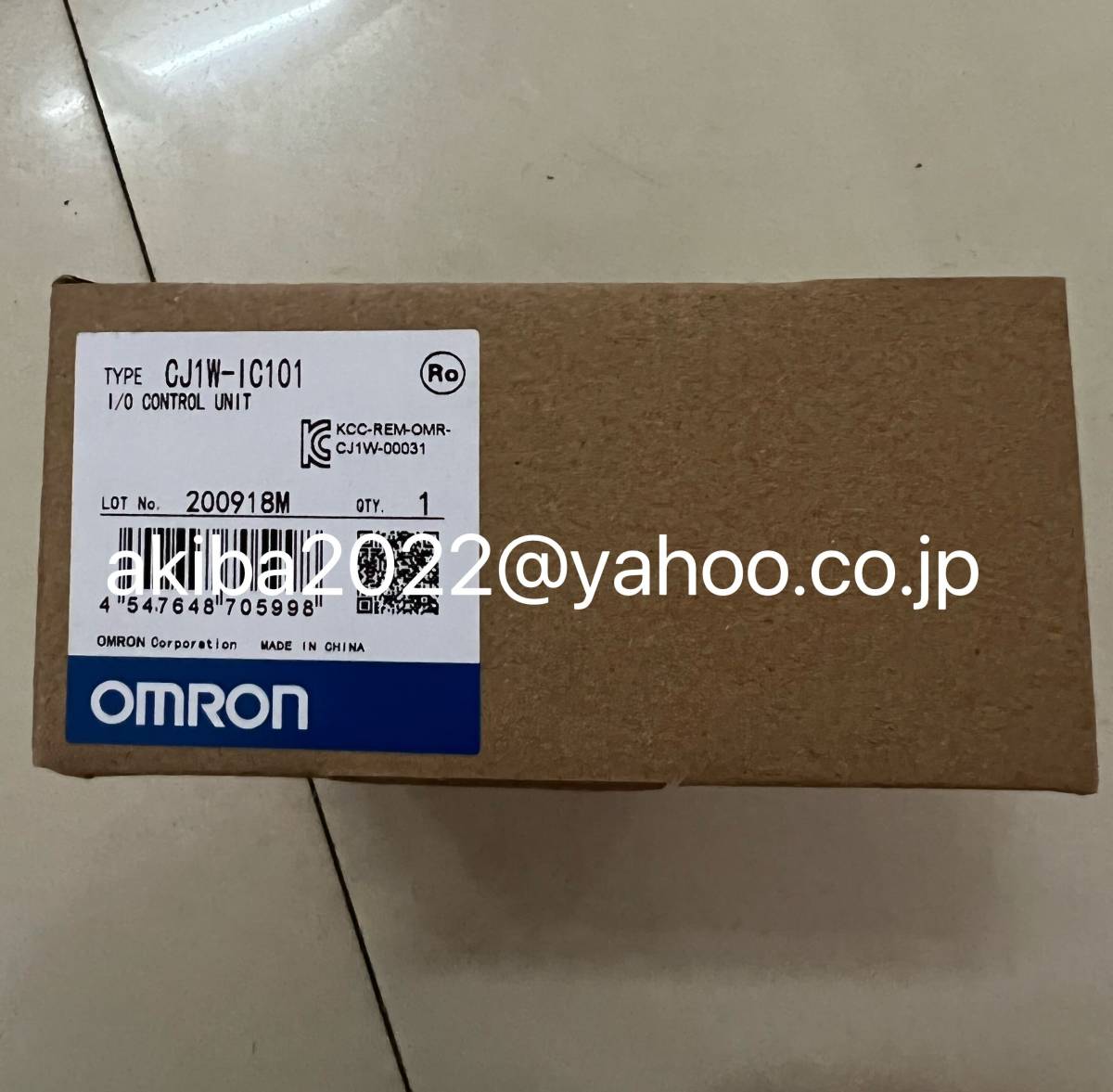 新品★OMRON/オムロン OMRON/オムロン CJ1W-IC101 インターフェースユニット 【6ヶ月保証】