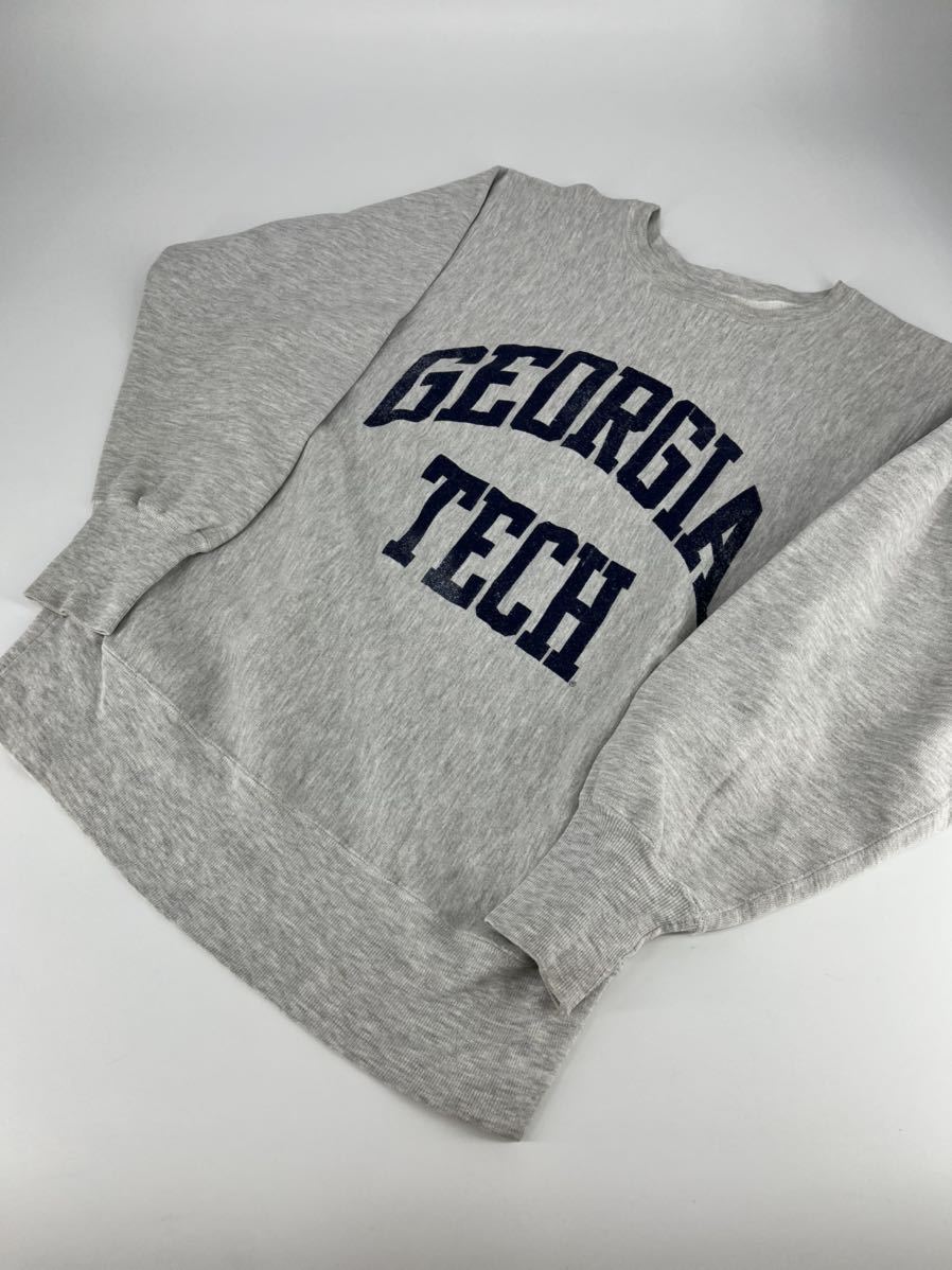 希少 /美品 /champion reverse weave/90s /スウェット トレーナー/L/georgia techチャンピオン リバースウィーブ ビンテージ アメカジ 古着