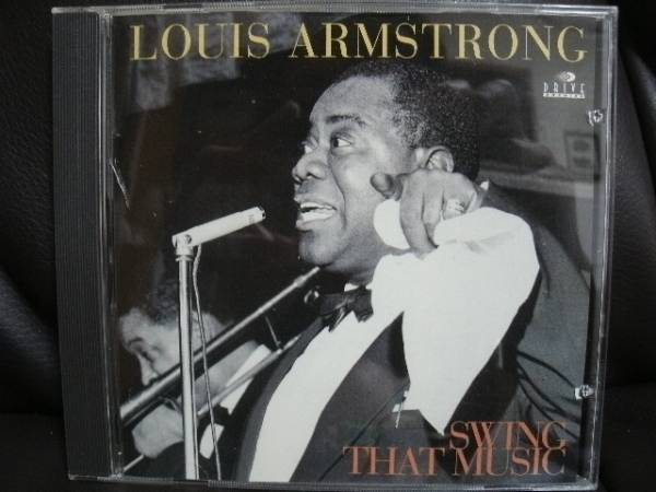 ★同梱発送不可★中古ＣＤ/ LOUIS ARMSTRONG / SWING THAT MUSIC/サッチモ/　ルイ・アームストロング_画像1