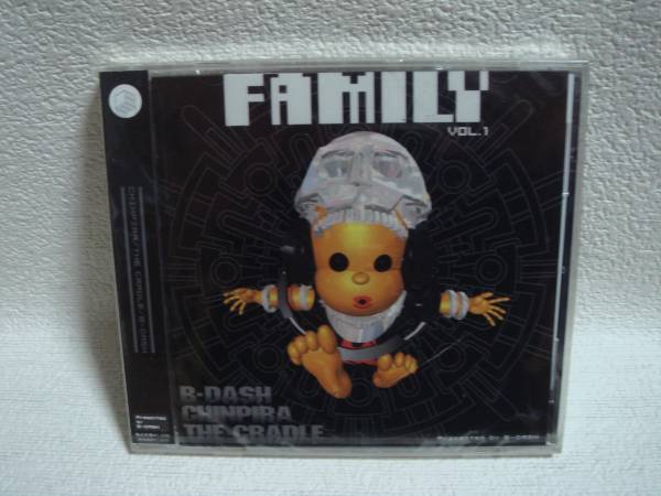 送料無料！即決！未開封！B-DASH / CHINPIRA　THE CRADLE / FAMILY VOL.1_画像1