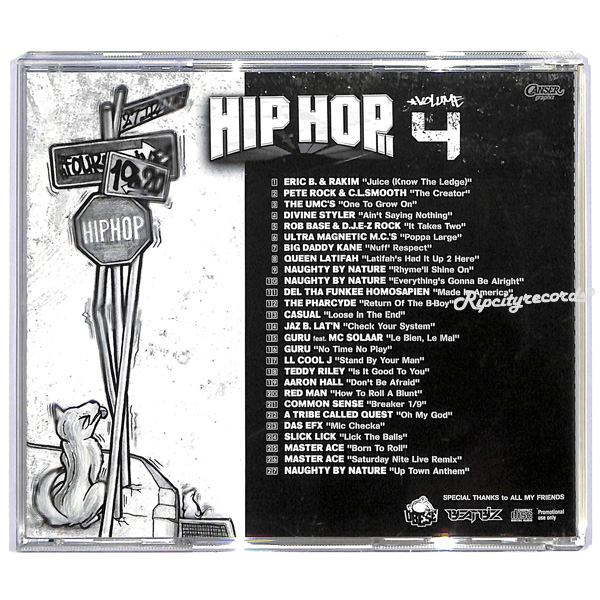 【CD/MIXCD】DJ MISSIE /HIP HOP VOLUME FOUR_画像2