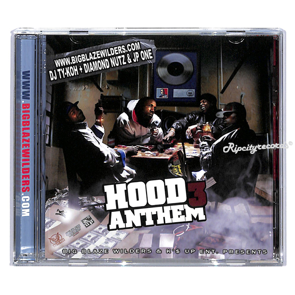 【CD/MIXCD】BIG BLAZE WILDERS & K'$ UP ENT. presents HOOD ANTHEM 3_画像1