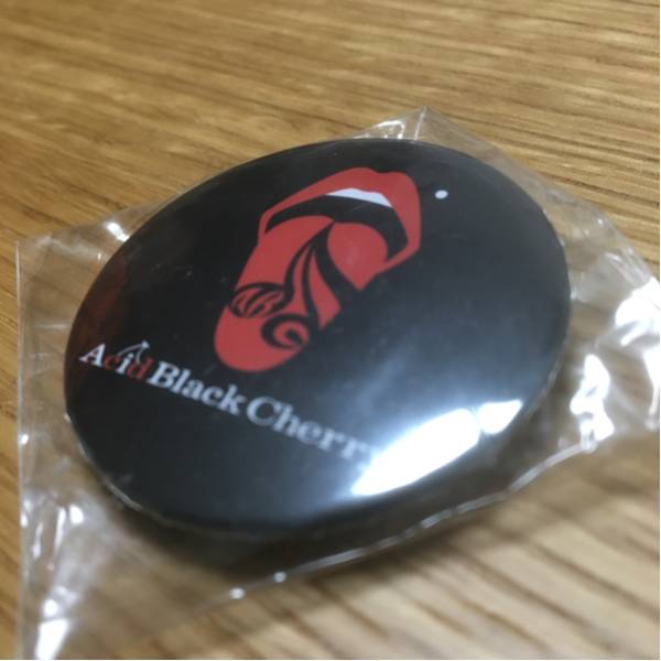 新品未開封 Acid Black Cherry 缶バッジ アシッドブラックチェリー ABC 缶バッヂ 缶バッチ グッズ グッヅ グッツ ジャンヌダルク 非売品_画像1