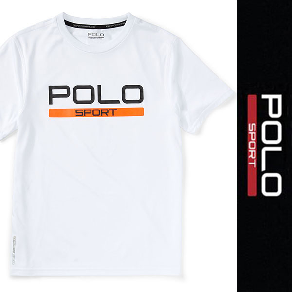 新品 POLO SPORT BOYS S/S T-SHIRT RALPH LAUREN ポロ スポーツ ボーイズ 半袖Ｔシャツ ホワイト ラルフローレン ポニー RL XL 正規品_画像1