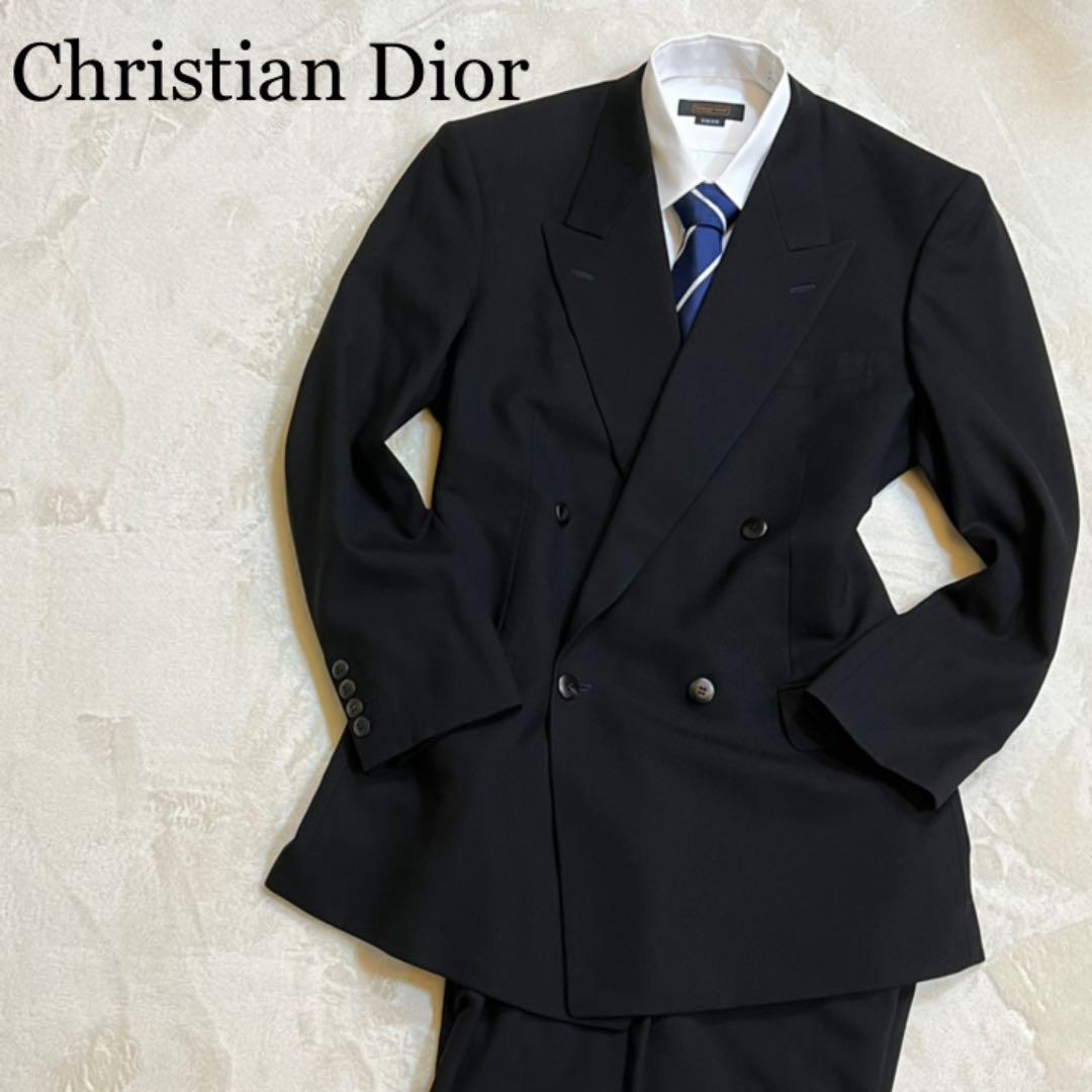 ブラック系,M売れ筋がひ！ 【美品】Christian Dior スーツ ブラック セットアップ ダブル2B セットアップ スーツ ブラック系M￥16,252-maximeexpo.com
