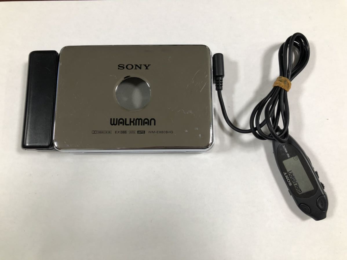 ヤフオク! - SONY ソニー カセットプレーヤー WM-EX808HG...