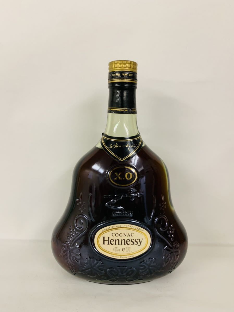 Hennessy ヘネシーXO 金 キャップ グリーンボトル 700ml古酒 | befoods.cl