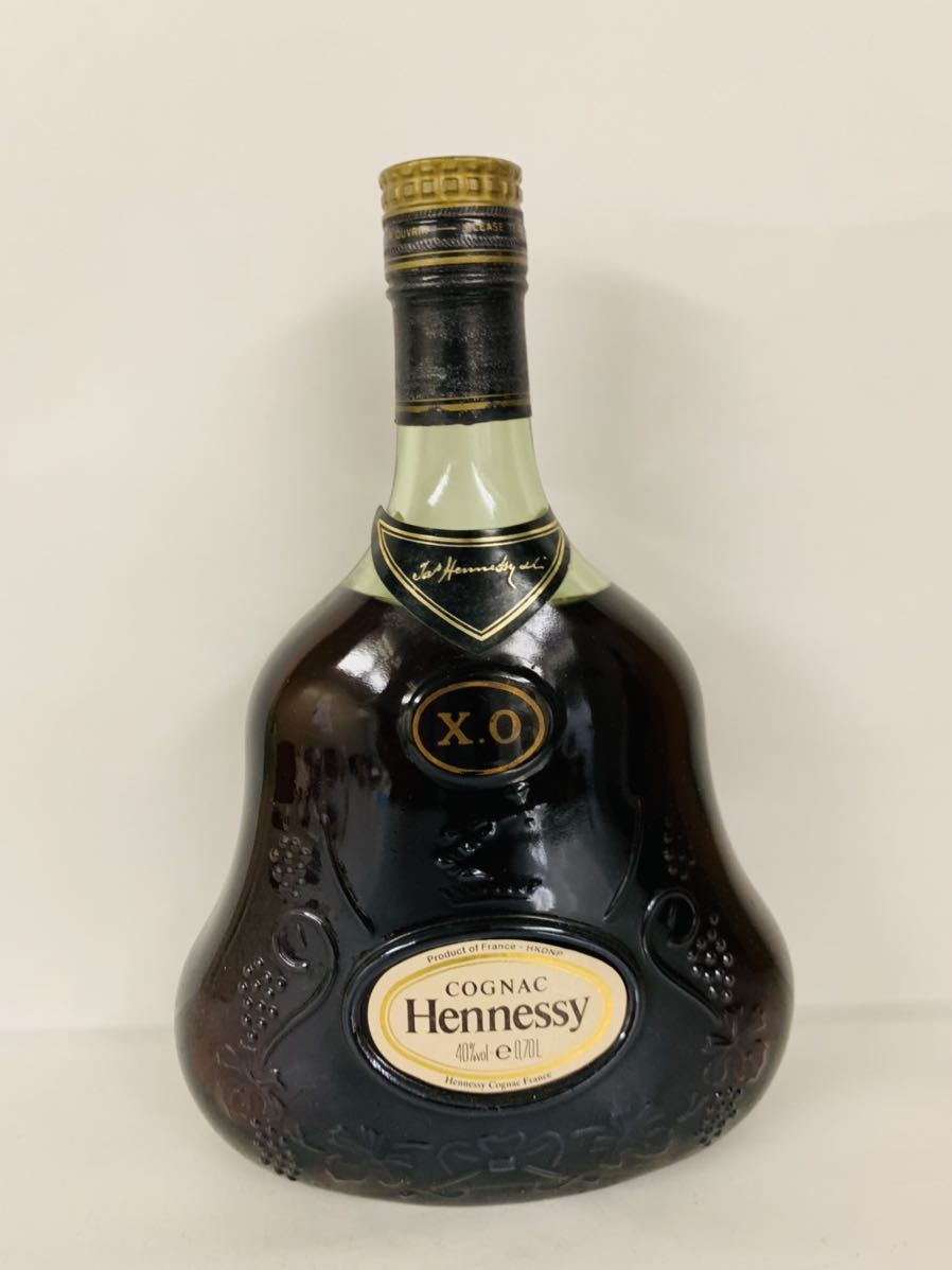Hennessy ヘネシーXO グリーンボトル 金 キャップ 古酒 700ml opal.bo