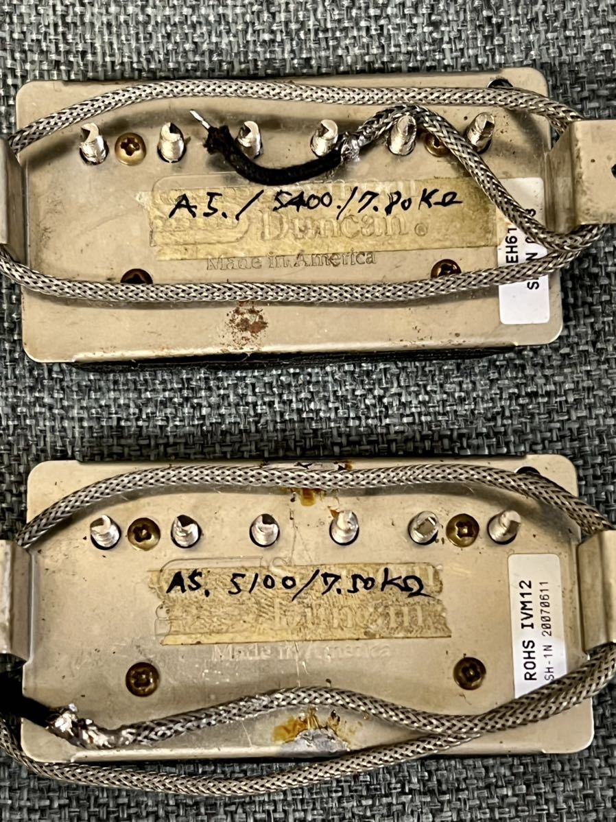Seymour Duncan sh-1n フロント リア 2個セット ギター用 ピックアップ