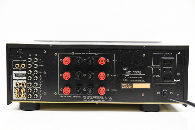 NEC 日本電気 A-10 TYPE IV プリメインアンプ 現状品 NEC 日本電気 A-10 TYPE IV プリメインアンプ 現状品