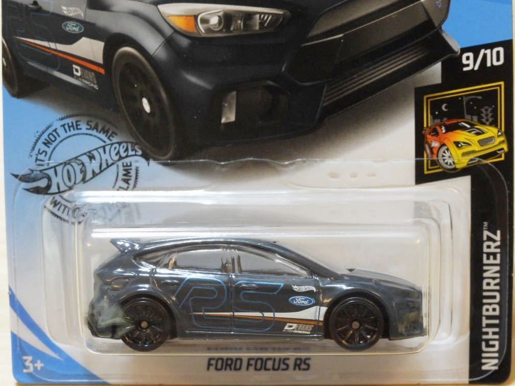 【新品：未開封】HOT WHEELS ホットウィール 2016年 フォード フォーカス RS [スレートグレー]の画像3