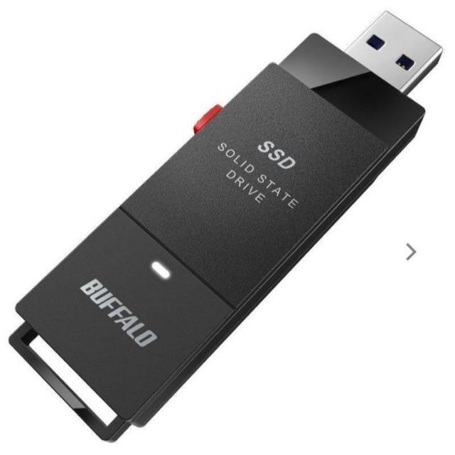 バッファロー USB対応 ポータブルSSD 1.0TB