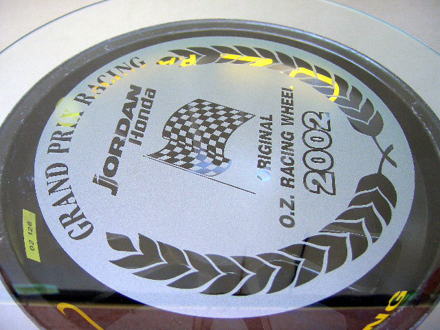 #2002S FI Jordan HONDA EJ12 OZ S.p.A.RACING MG wheel 14in MADE IN ITALY Jordan Honda Jean karuro Fuji kela Takuma Sato hard-to-find 