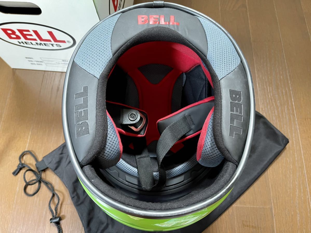 BELL M3J 限定廃盤エディ・ローソンカラー レジェンドグリーン BELL M3J 限定廃盤エディ・ローソンカラー レジェンドグリーン