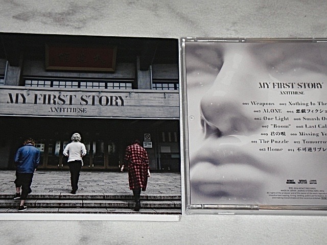 MY FIRST STORY/直筆サイン入 CD/ANTITHESE/STORYTELLER盤/マイファス