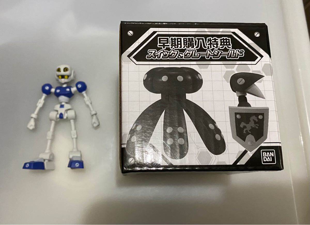 メダロット超可動1/12 プレミアムBOXティンペットと早期購入特典