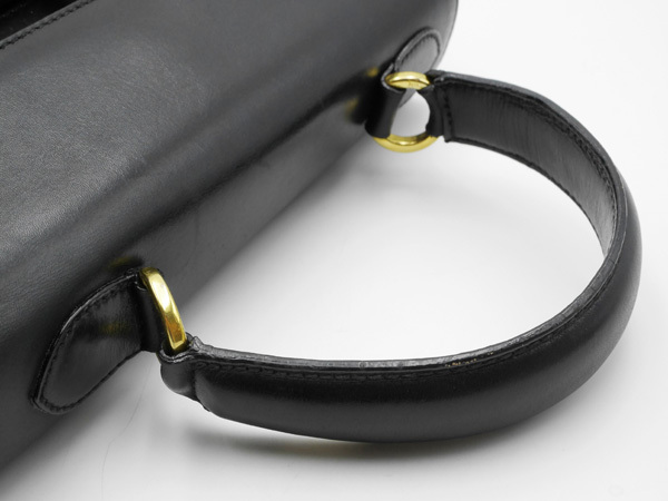 フェラガモSalvatore Ferragamo 2WAY バッグ レザー 黒 | aeonenergy.co.nz