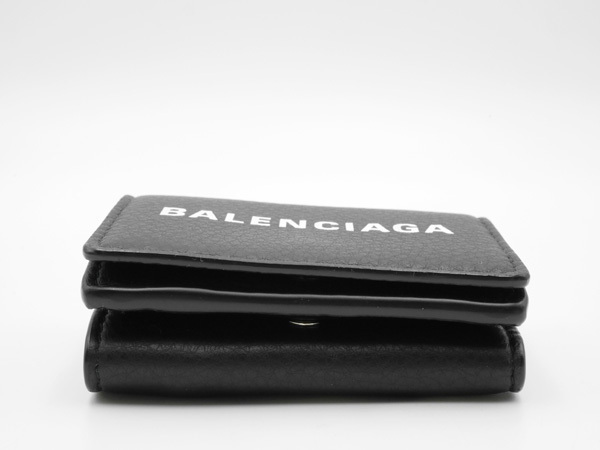 バレンシアガBALENCIAGA エブリデイ ミニウォレット 三つ折り レザー