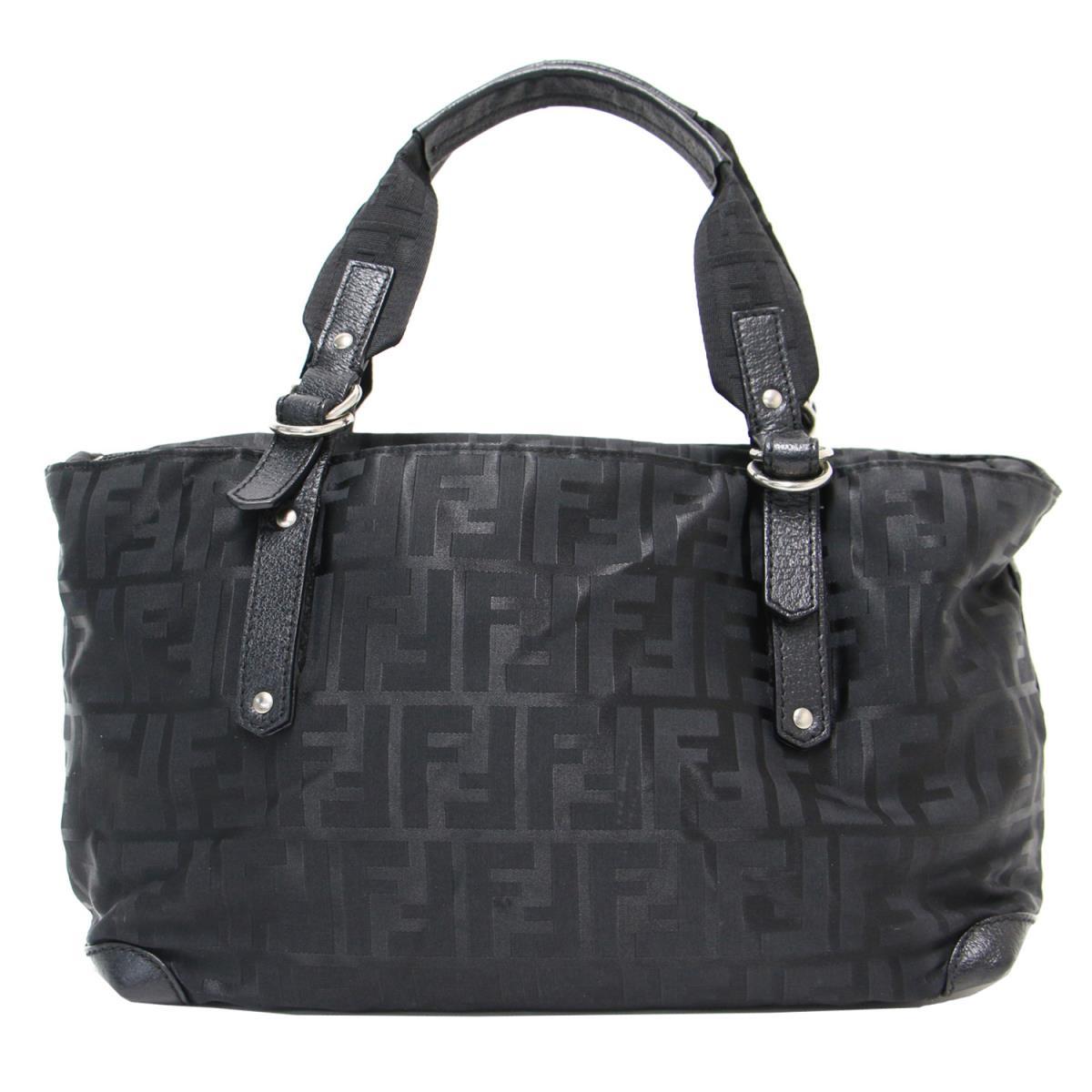 FENDI フェンディ バッグ トート ハンド 肩掛け ズッカ柄 ファスナー