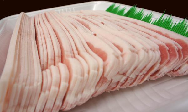 ホエー豚バラ肉1.0Kg スライス　焼肉イタリア産 鮮度抜群　ばら_画像5