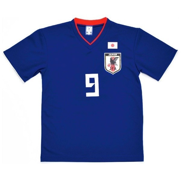 新品未使用 ＪＦＡサッカー日本代表 プレーヤーズTシャツ（#9 岡崎慎司