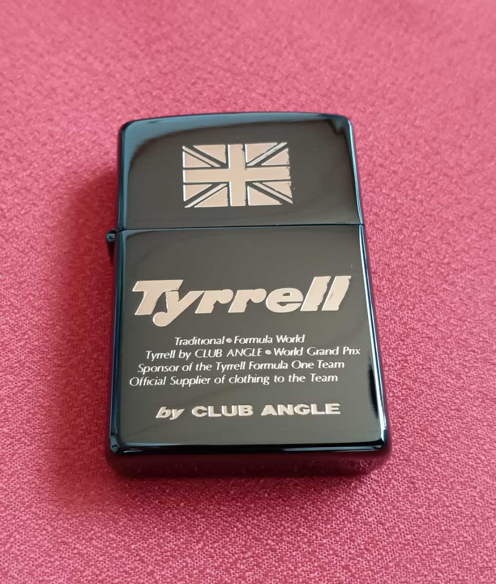 Zippo/ジッポー　Tyrrell by CLUB ANGLE 片山右京 サイン入り　1995年製造 ティレル タイレル No.268_画像2