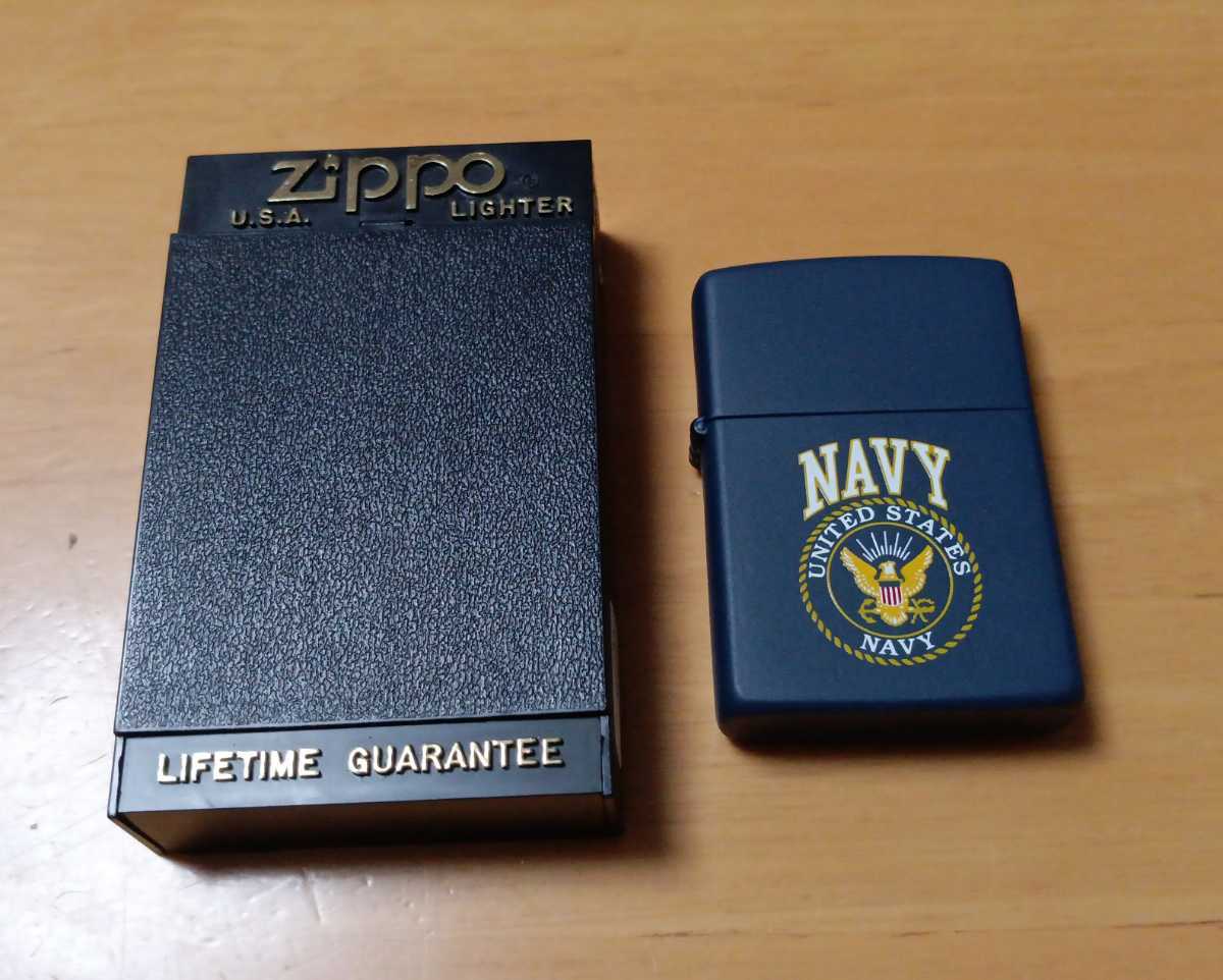 Zippo/ジッポー UNITED STATES NAVY アメリカ海軍 1990年 ネイビー