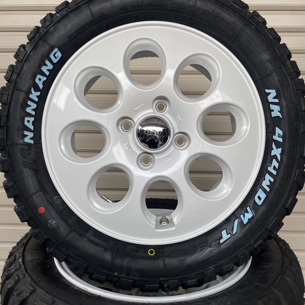 当店限定 ワイルドに!軽自動車用14インチホイール&ナンカンFT−9