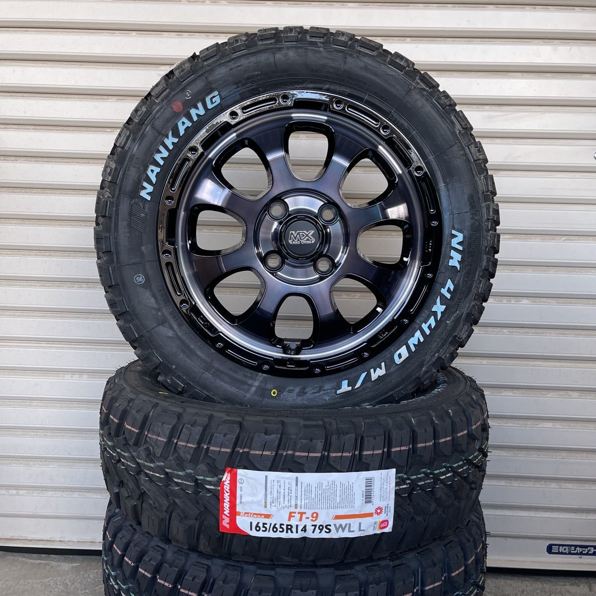 なものをご】 ハスラー用 サマータイヤ ナンカン FT-9 M/T 165/65R14