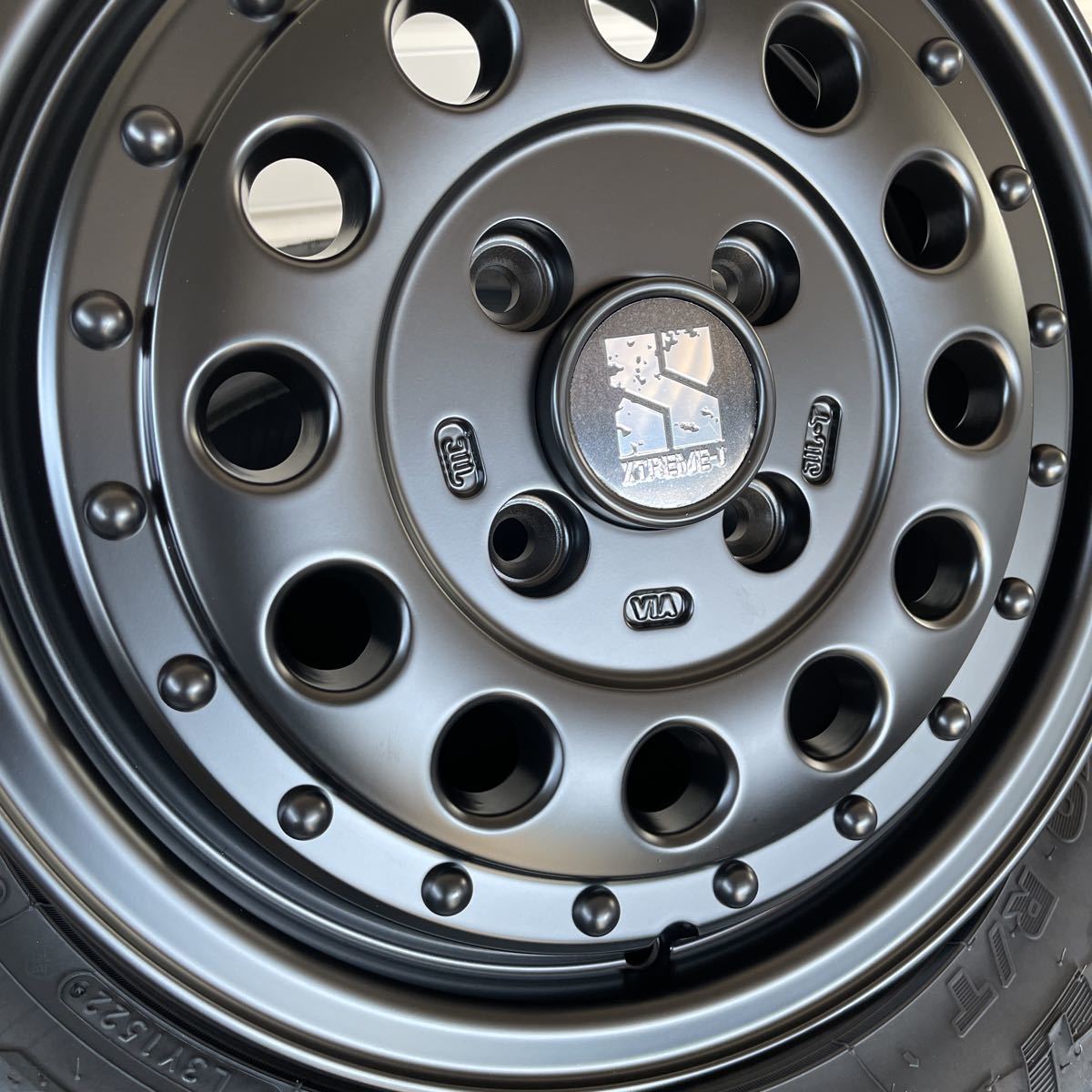 ラギッド◆ XTREME-J◆ TOYOオープンカントリーRT◆155/65R14ウェイクスペーシアギアハイゼットジャンボエブリィキャストアクティバ_画像5