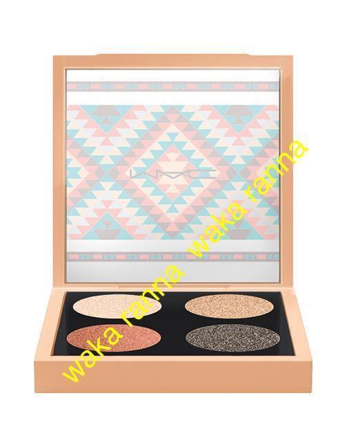  new goods Mac MAC limitation ba Eve to Live small eyeshadow x4 call ob The Canyon I color Palette orange Brown unopened 