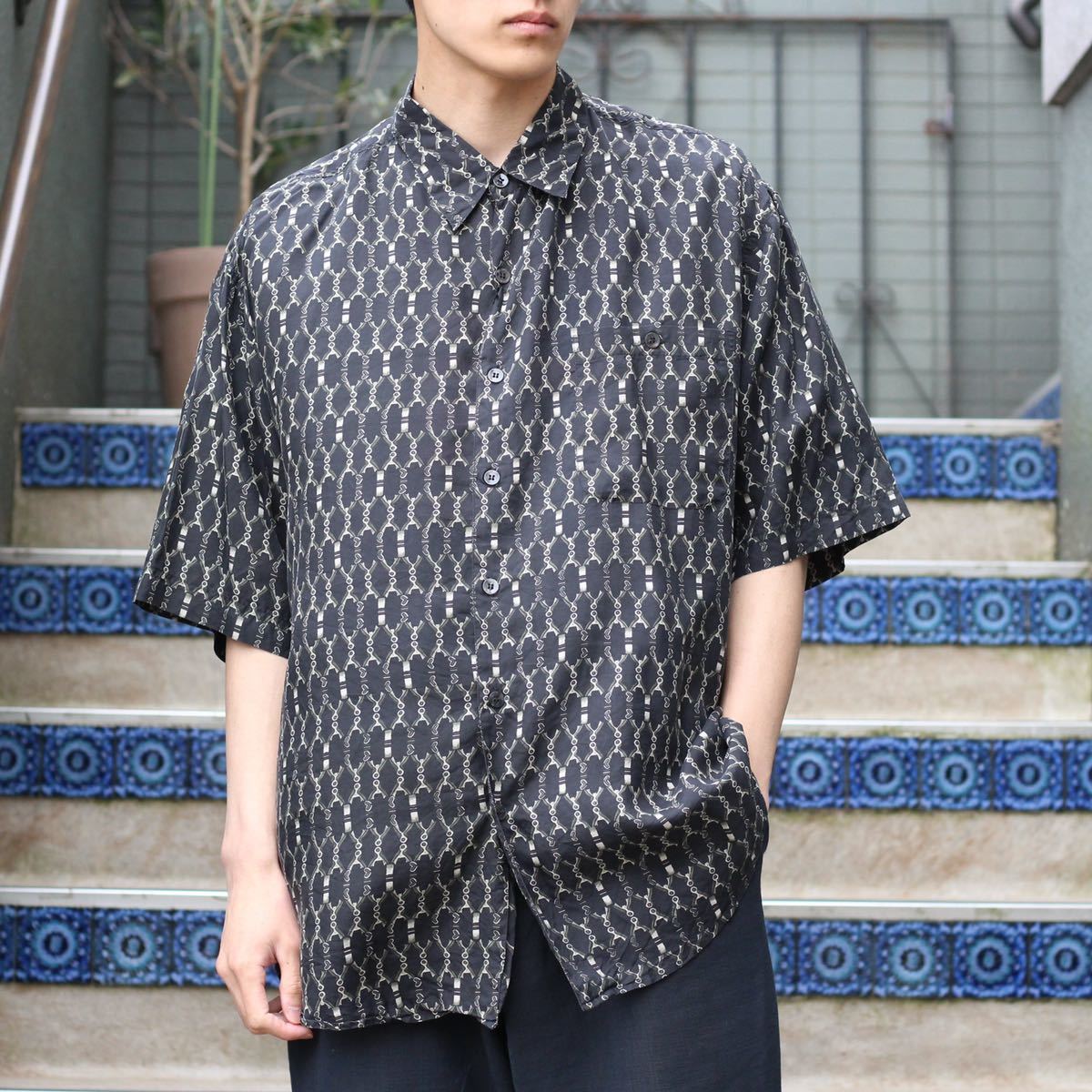 数々のアワードを受賞】 ALL PATTERNED SLEEVE HALF VINTAGE USA OVER