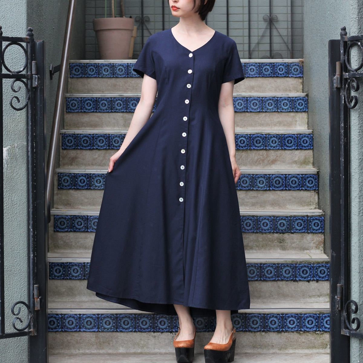 ☆決算特価商品☆ EU PIECE/ヨーロッパ古着刺繍ジャガードデザイン