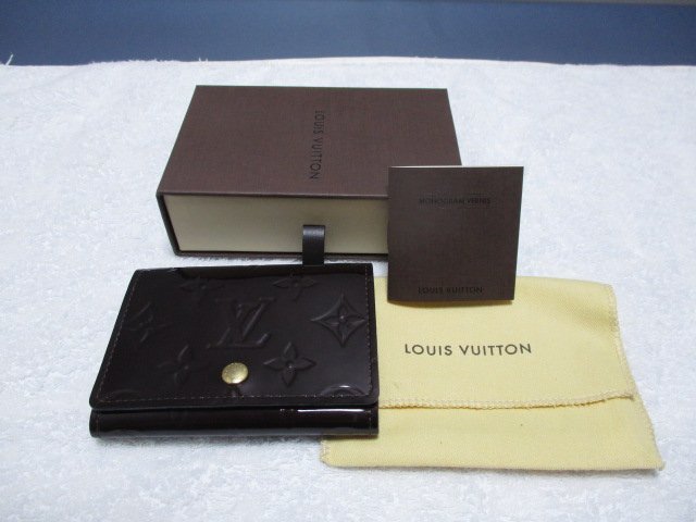 C002/【LOUIS VUITTON(ルイヴィトン)モノグラム ヴェルニ M91409 名刺
