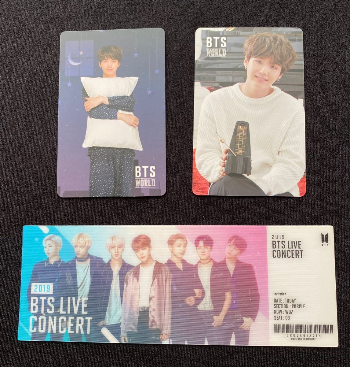 BTS WORLD ユンギトレカ・チケット風カード|Yahoo!フリマ(旧 BTS WORLD ユンギトレカ・チケット風カード|Yahoo!フリマ(旧