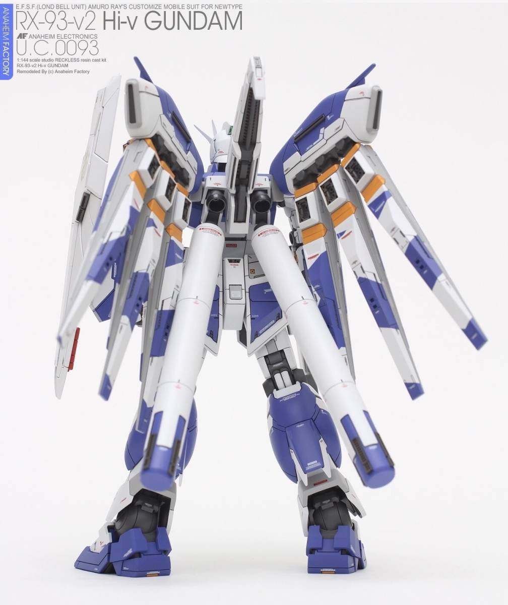 正規品 RCベルグ スタジオレックレス 1/144 Hi νガンダム HWS 逆襲の