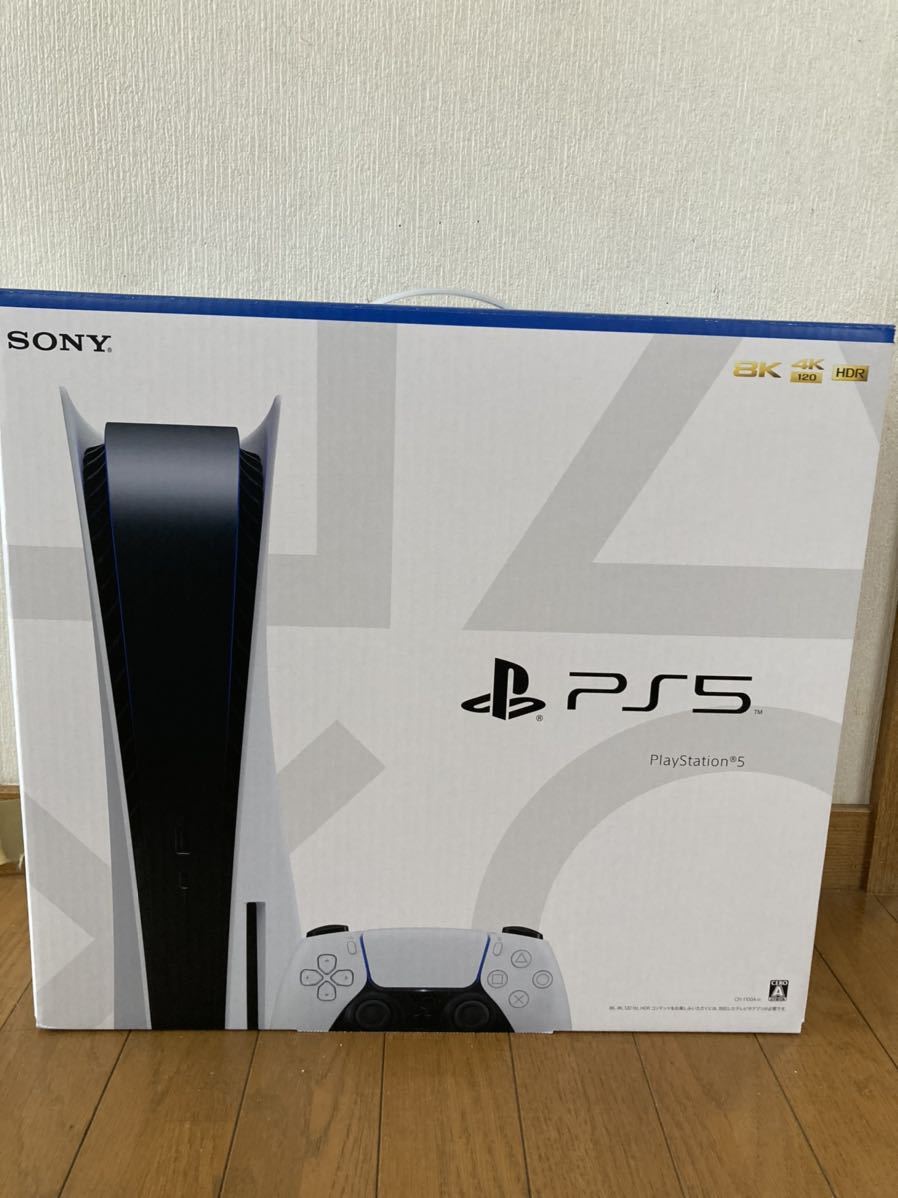 SONY PS5 PlayStation5 ソニー プレイステーション5 本体 CFI-1100A01 ディスクドライブ搭載モデル_画像1