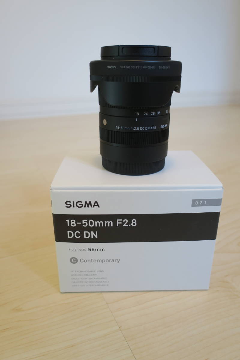 シグマ 18-50mm F2.8 DC DN Contemporary ソニーEマウント 超美品 保証