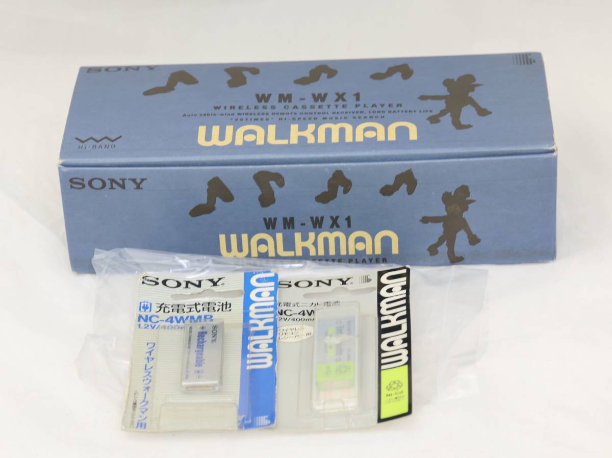  rare rare! SONY WM-WX1 wireless Walkman collection goods unused goods made in Japan Sony 