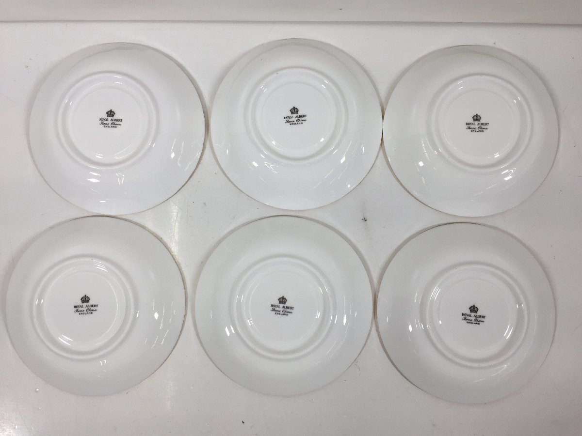 ROYAL ALBERT ロイヤルアルバート Bone China カップ&ソーサー 6客